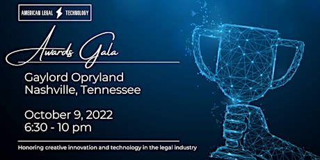 American Legal Technology Awards Gala 2022 tickets