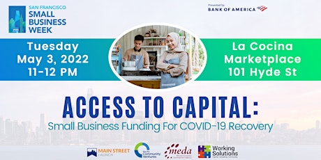 Access to Capital: Small Business Funding For COVID-19 Recovery primary image