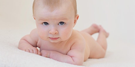 6 Week Baby Massage course at Holywood Old School Hall. Recommended for babies from 6 weeks old. primary image