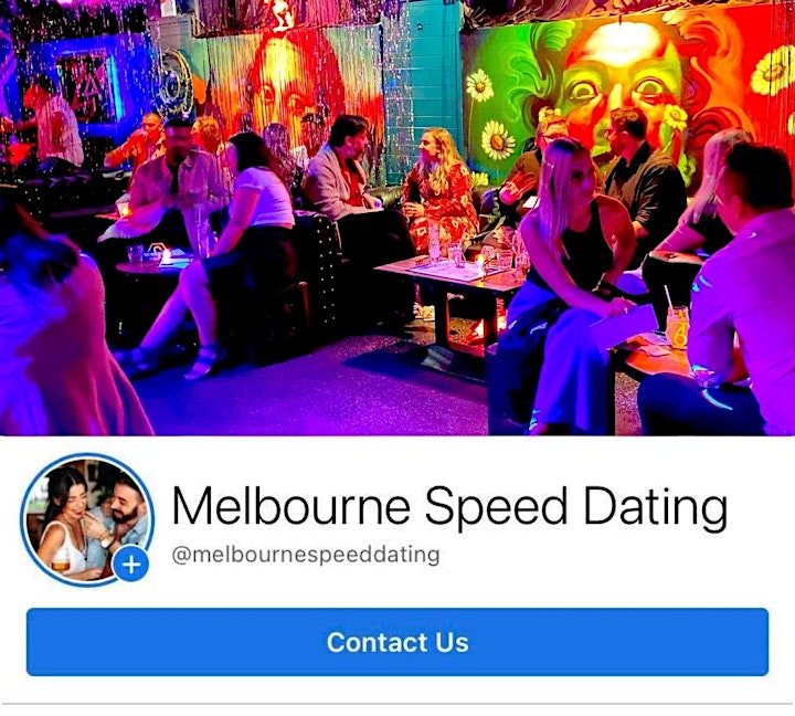 Speed Dating Melbourne 33-49yrs Windsor Singles Events Meetups image
