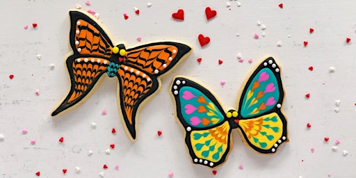 Butterfly Garden Cookie Platter Decorating Class