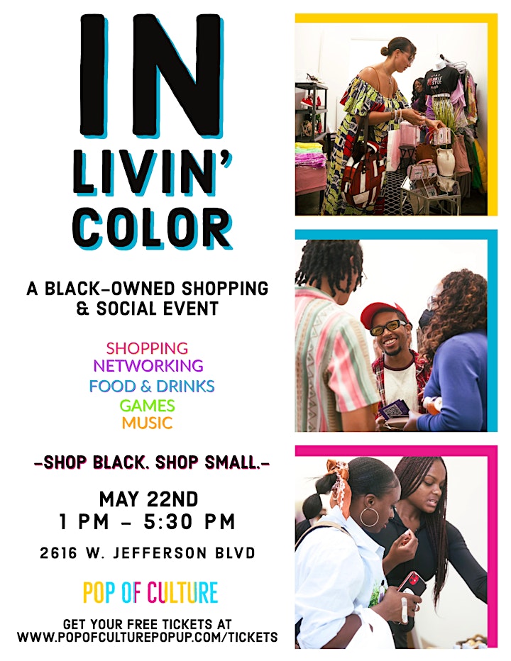 In Livin' Color--A Black-Owned Popup Shop & Social Event image