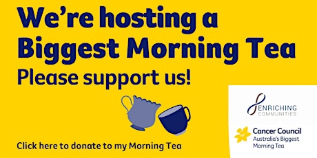 Pimpama's Biggest Morning Tea Fundraiser tickets