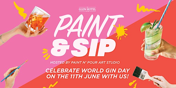 World Gin Day Paint & Sip at The Glen Hotel