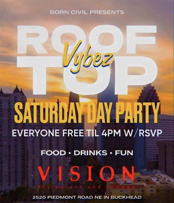 #1 ROOFTOP DAY PARTY IN ATLANTA image
