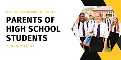 Forum for Parents of Secondary Students tickets