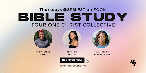 Four One Christ Collective - Bible Study
