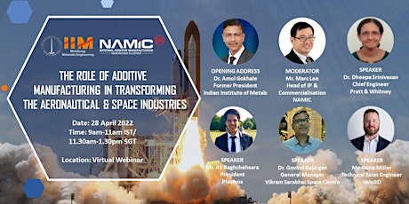 The Role of Additive  Manufacturing In Transforming Aerospace Industries