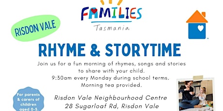 Rhyme and  Storytime - Risdon Vale tickets