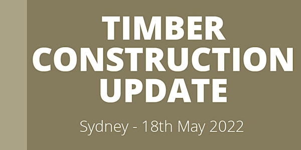 WoodSolutions Seminar | Timber Construction Update