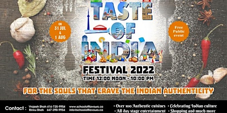 TASTE OF INDA FESTIVAL 2022 tickets