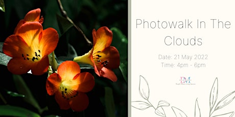 Photowalk In The Clouds (CALLING FOR LADIES)(SOLD OUT FOR GENTS) tickets