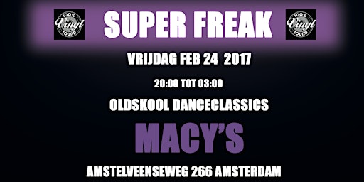 Image principale de Super Freak Oldskool Danceclassics