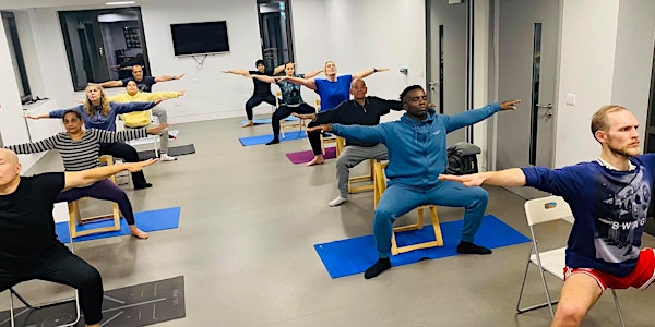 Beginner yoga class for Barnet Health professionals