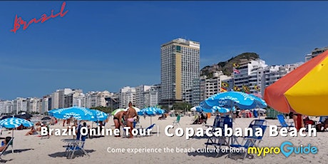 [ Online Tour ] Brazil｜Amazing Copacabana Beach