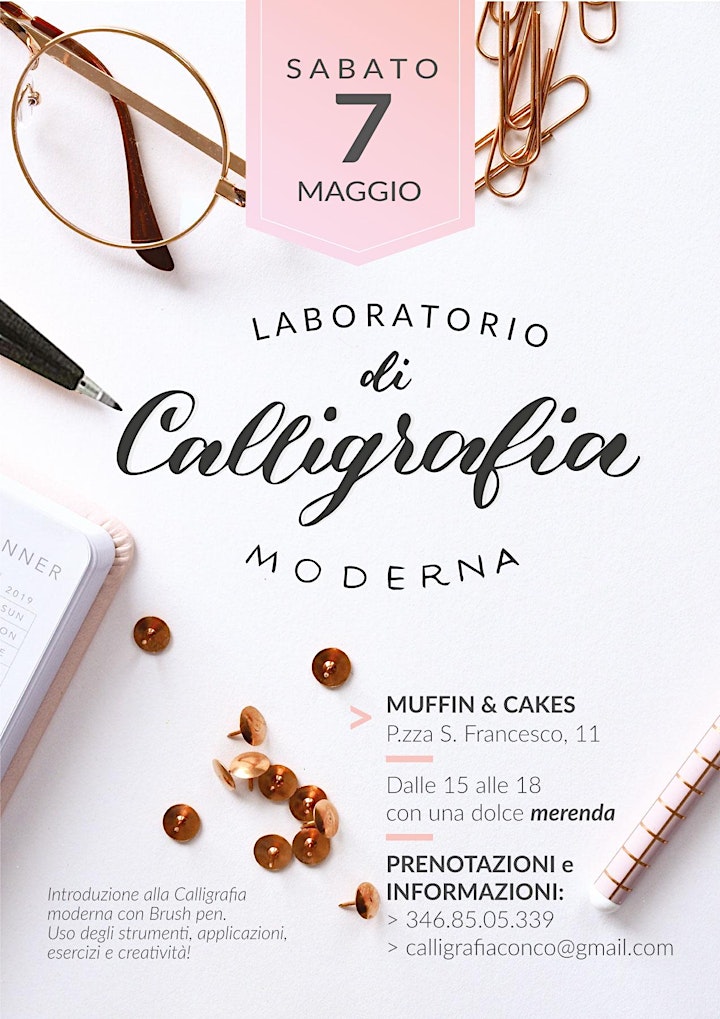 Immagine Laboratorio “La scrittura calligrafica moderna” a cura di Consuelo Ielo