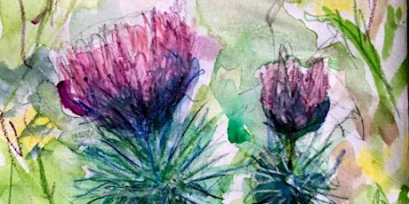 Watercolour for Beginners - Flowers and Leaves primary image