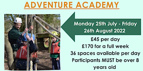 Adventure Academy Summer 2022 - Week 1 tickets