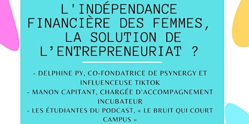 L’indépendance financière des femmes : la solution de l’entrep