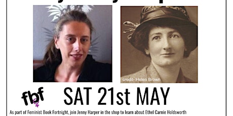 talk: Ethel Carnie Holdsworth with Jenny Harper tickets