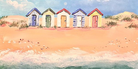 Pretty Huts all in a row - Paint Party tickets