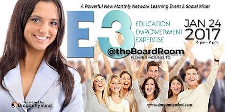 E3@ the BoardRoom: Education, Empowerment, Expertise primary image
