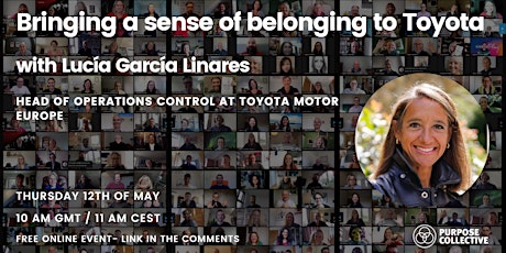 Bringing a sense of belonging in Toyota - Lucía García Linares