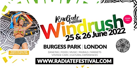 Radiate Windrush Festival 2022 tickets