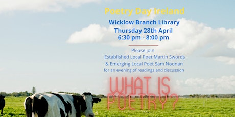 Imagen principal de Poetry Day Ireland event