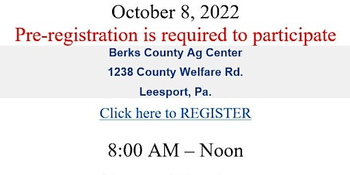 BERKS COUNTY - PAPER SHREDDING EVENT - October 8, 2022