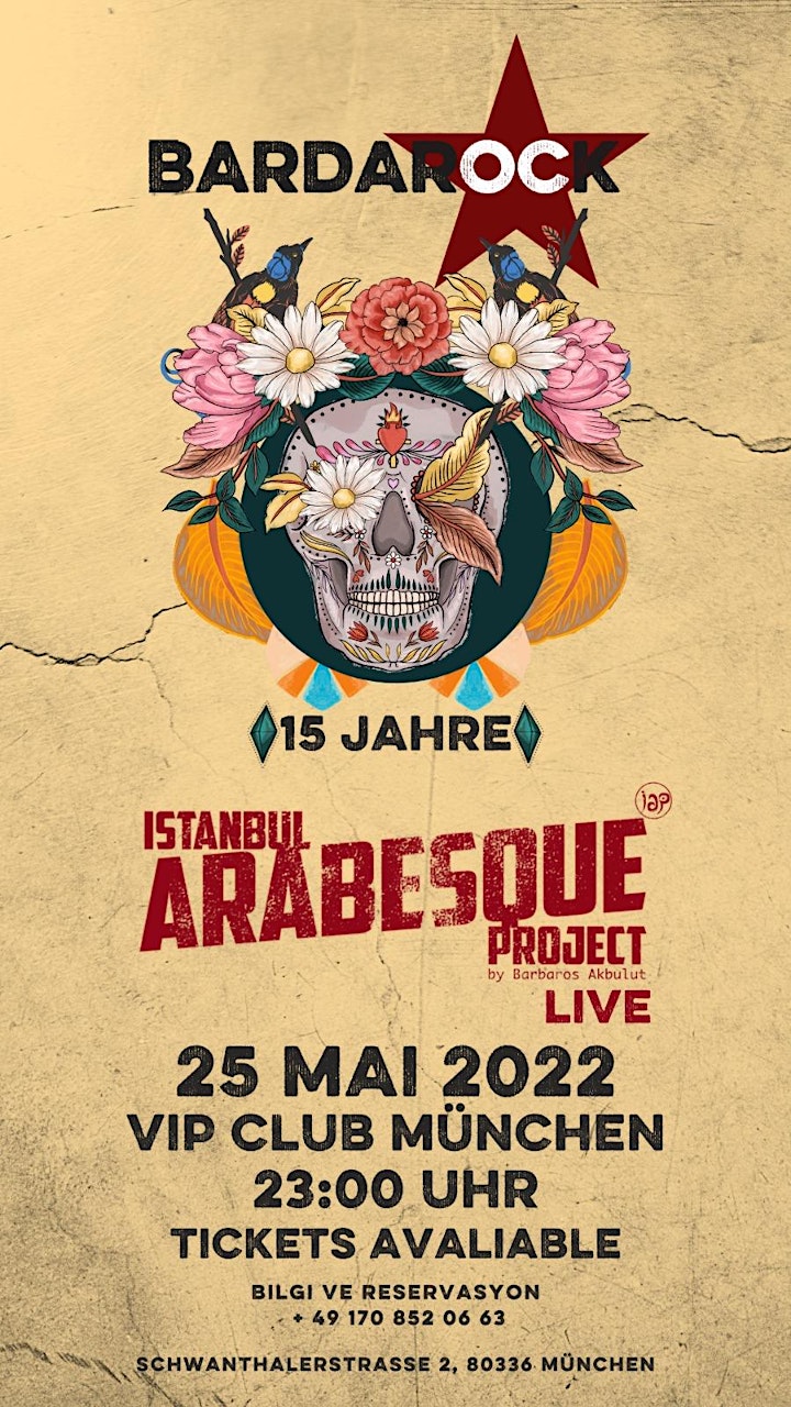 15 JAHRE BARDAROCK - Special Event / Istanbul Arabesque Project Live: Bild 