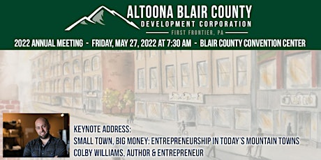 2022 Altoona Blair County Development Corp. Annual Meeting tickets