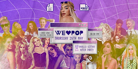 WE <3 POP - Afterparty Pabllo Vittar + Blogueirinha tickets