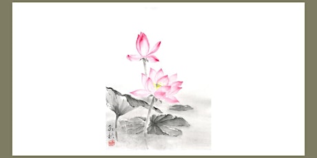 Sumi-e Painting workshop “Coloured Lotus Flower” with KOSHU tickets