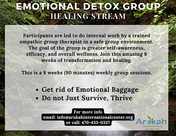Emotional Detox Group (Healing Stream) image