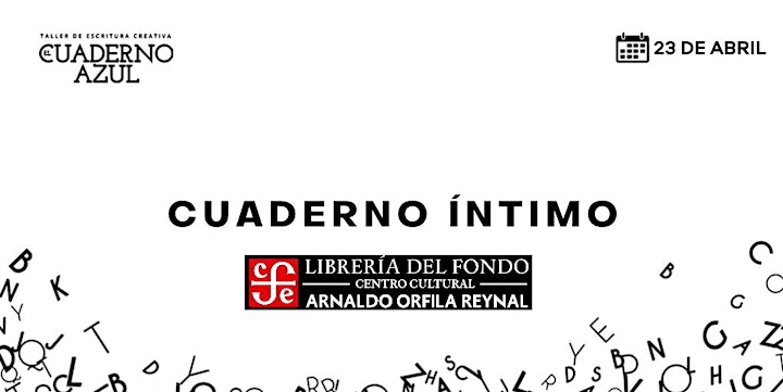 Imagen de Cuaderno Íntimo  - En el auditorio de Librería del Fondo Cultura Económica