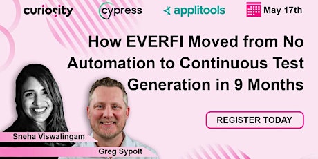 How EVERFI Moved from No Automation to Continuous Test Generation tickets