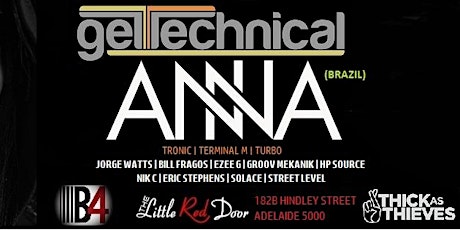 GET TECHNICAL presents ANNA (BRAZIL) primary image