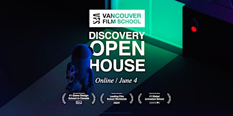 Vancouver Film School - Online Open House - June 2022 entradas