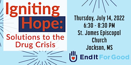 Igniting Hope: Solutions to the Drug Crisis tickets