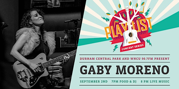 PLAYlist Concert Series: Gaby Moreno