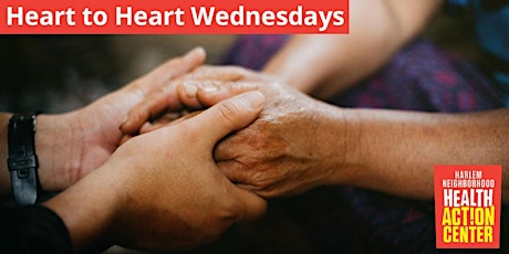 [Free] HHAP Virtual Heart to Heart Wednesdays - Peer Support Group tickets