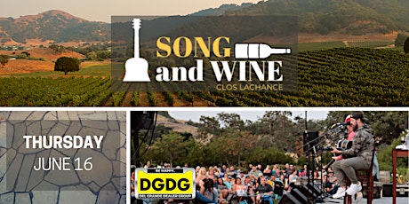 95.3 KRTY and DGDG Present 2022 Song and Wine Series Thursday June 16