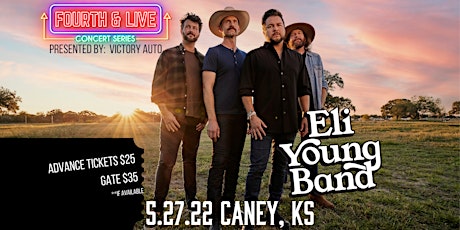 Fourth and Live:  Eli Young Band - Love Talking Tour tickets