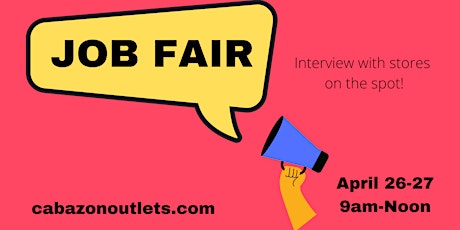 Cabazon Outlets Job Fair primary image