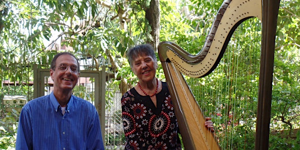 Duo de Harpa e Contrabaixo Elétrico, com Norma Rodrigues e Jorge Gerhardt