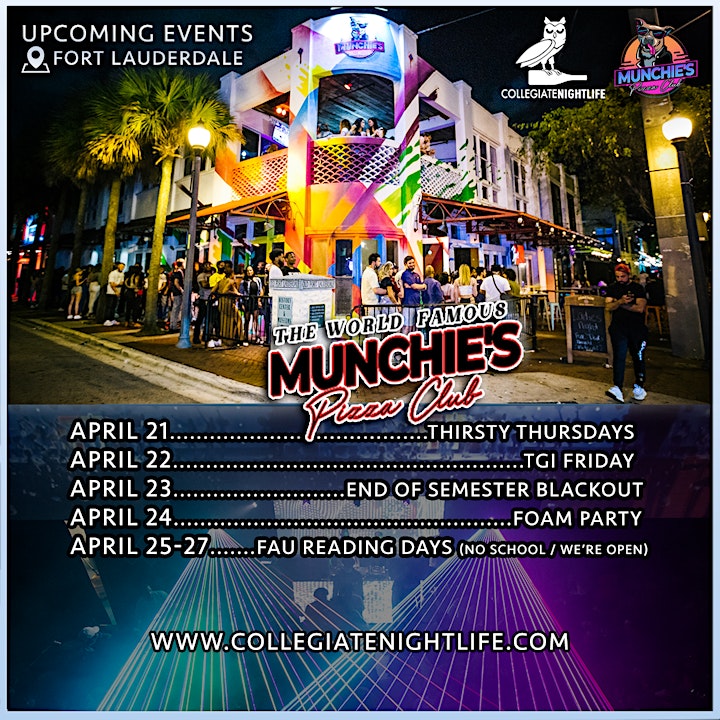 MUNCHIES END OF SEMESTER EVENTS image