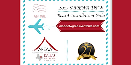 AREAA DFW 2017 Board Installation & Charity Gala
