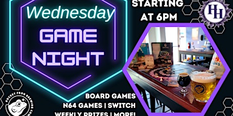Wednesday Night Board Game Night at Rocket Frog tickets