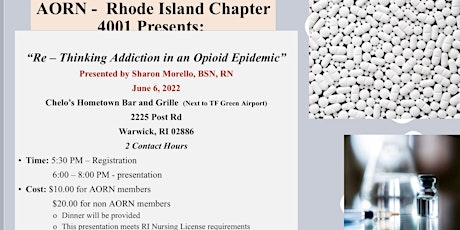 Re-Thinking Addiction in an Opioid Addiction tickets